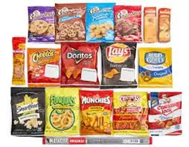Fresh snacks and drinks available in Chicago IL drink vending machines